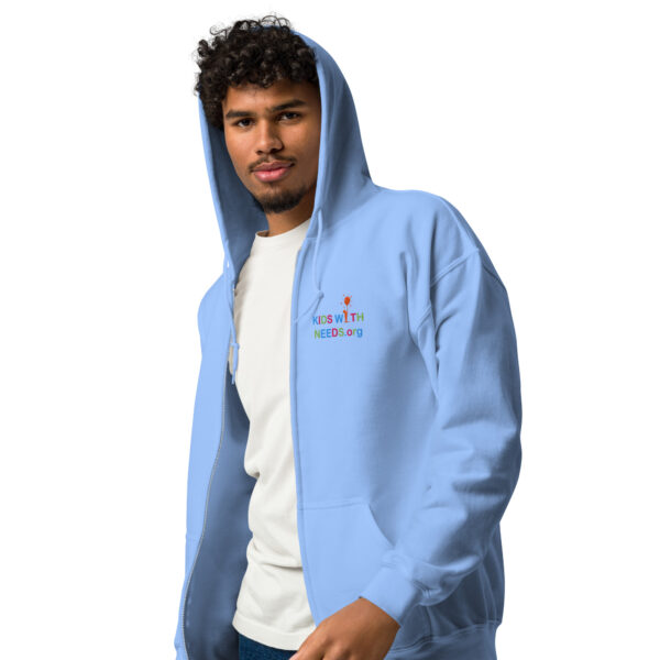 KWN Embroidered Zip Hoodie